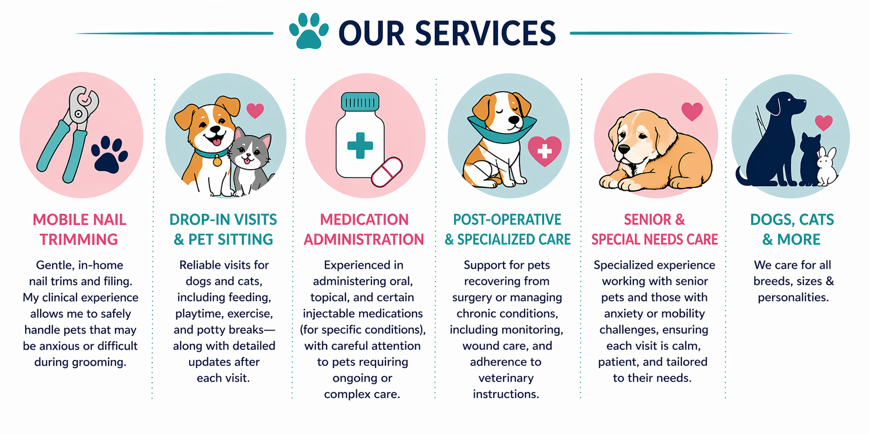 Paws on the Go Services Overview Chico CA